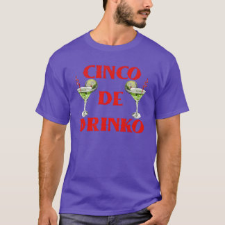 Cinco Drinkequila älskare Cinco de Mayo Meico Part T Shirt