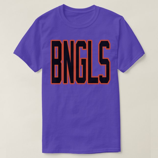 Cincy LYFE BNGLS Id vill köpa en vowel T Shirt (Design framsida)
