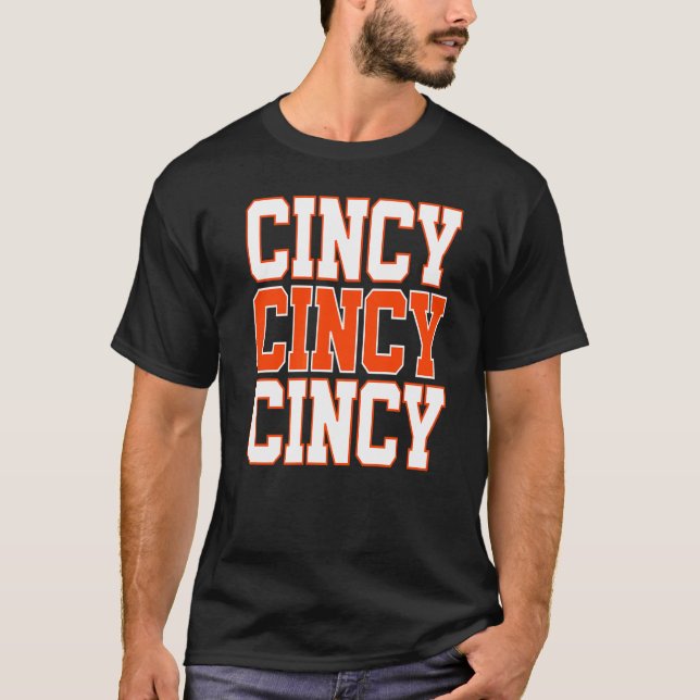Cincy 'nati Cincinnati Oh Matching Family Couple T T Shirt (Framsida)