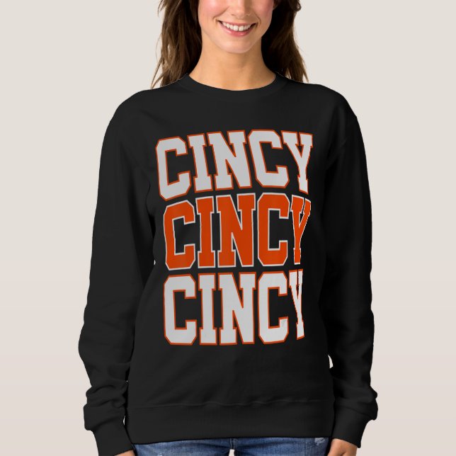 CINCY 'NATI Cincinnati OH Matching Family Couple T T Shirt (Framsida)