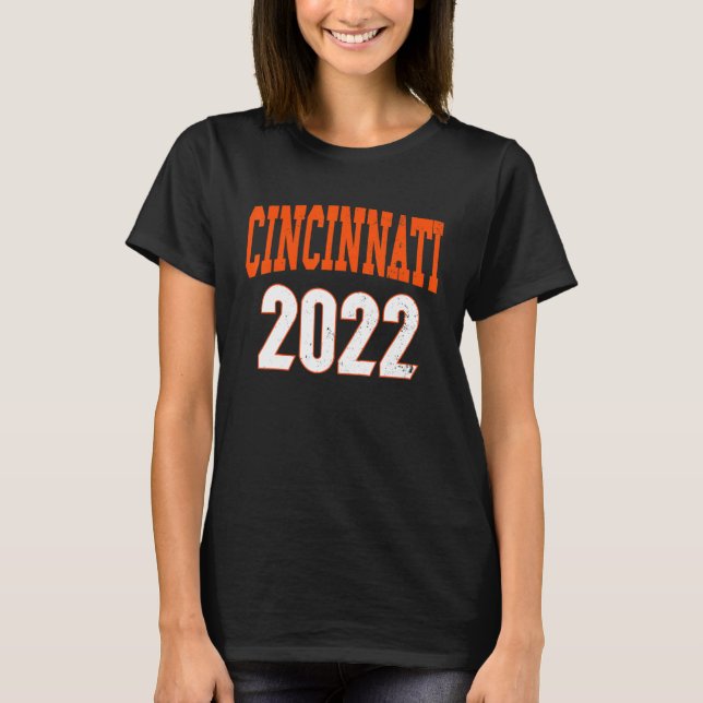 CINCY 'NATI Cincinnati OH Matching Family Couple T T Shirt (Framsida)