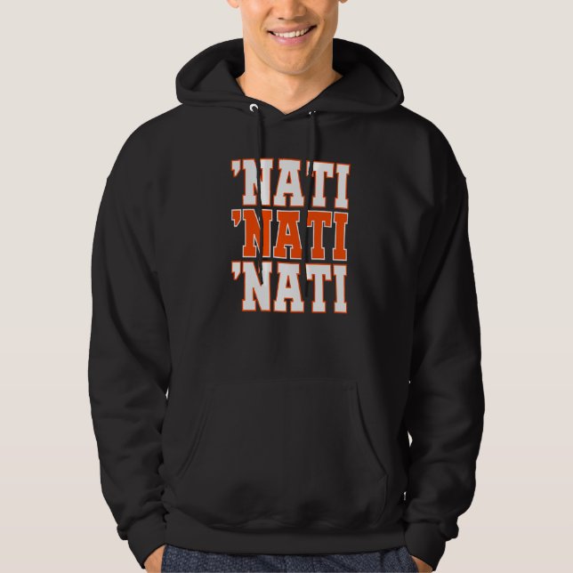 Cincy Nati Cincinnati Oh Matching Family Couple Tr Hoodie (Framsida)