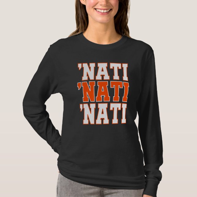 Cincy Nati Cincinnati Oh Matching Family Couple Tr T Shirt (Framsida)