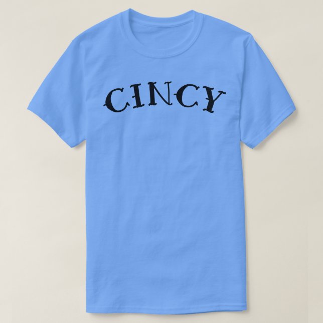 Cincy Sailor Chest Tattoo T Shirt (Design framsida)