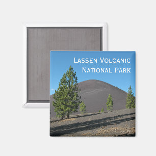 Cinder Cone, Lassen Volcanic National Park, CA Magnet