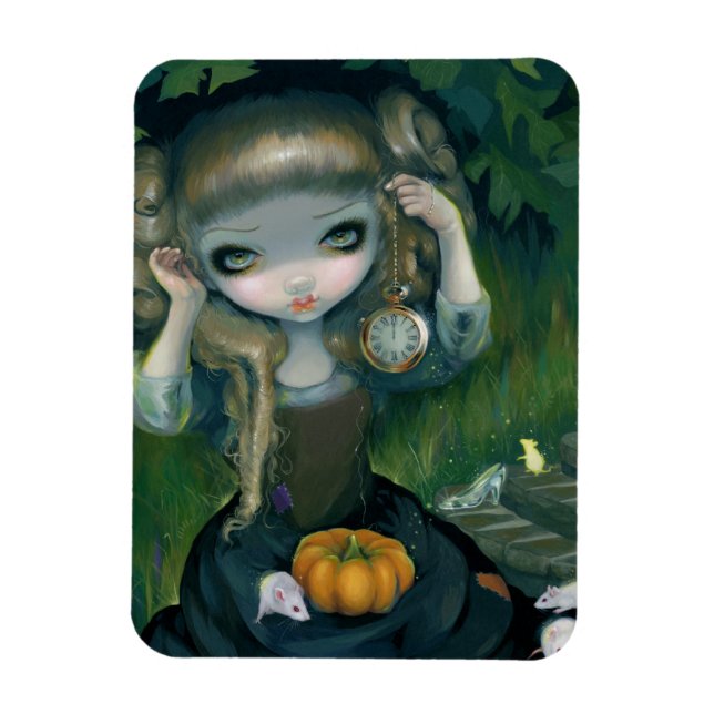 "Cinderella at Midnight" Flex Magnet (Vertikal)