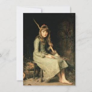 Cinderella (av John Everett Millais) Kort