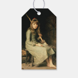 Cinderella (av John Everett Millais) Presentetikett