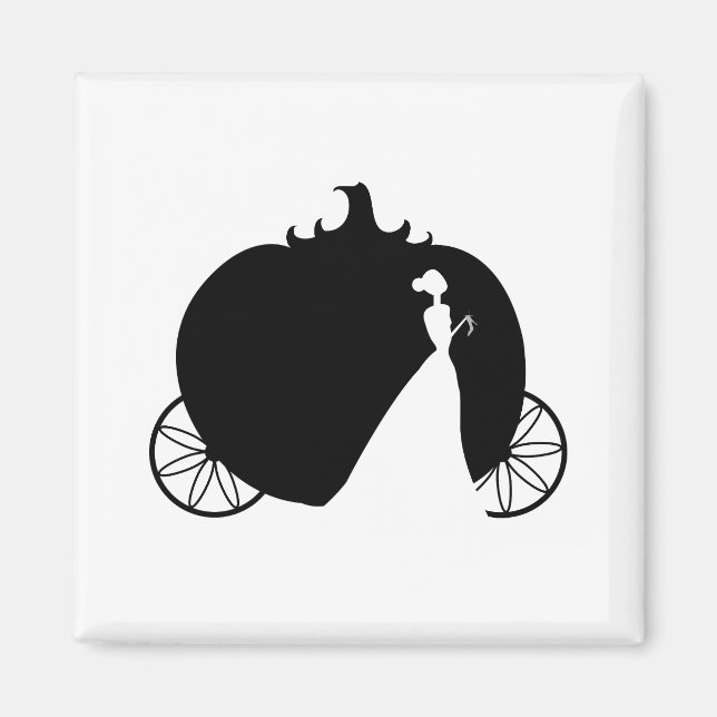 Cinderella Coach Magnet (Framsidan)