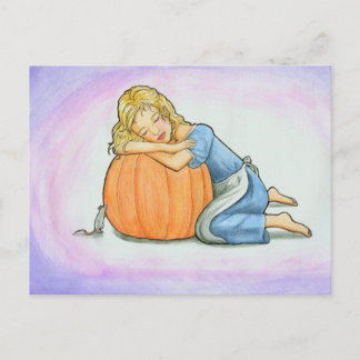 Cinderella Dreaming vycard Vykort