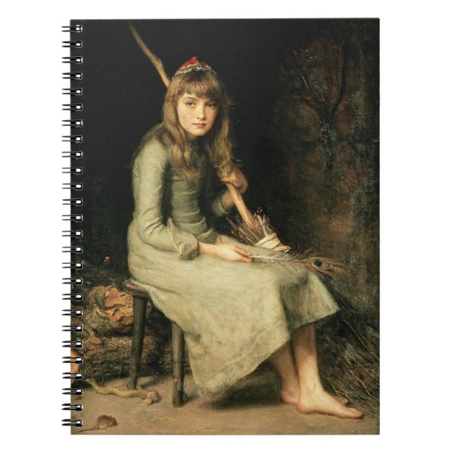 Cinderella Fairy Tale (av John Everett Millais) Anteckningsbok (Framsidan)