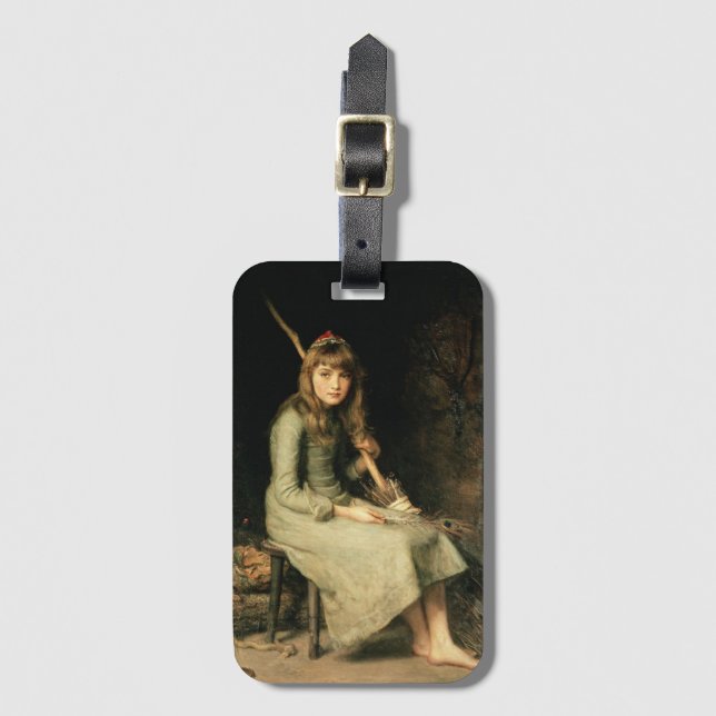 Cinderella Fairy Tale (av John Everett Millais) Bagagebricka (Framsida vertikal)