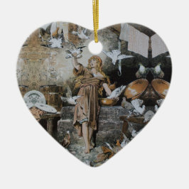 Cinderella - Fairy tale - Märchen - Grimm Julgransprydnad Keramik