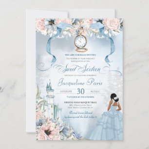 Cinderella Fairy Tale Princess Sweet 16 Birthday I Inbjudningar