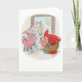 Cinderella flodhästkort kort