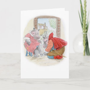 Cinderella flodhästkort kort