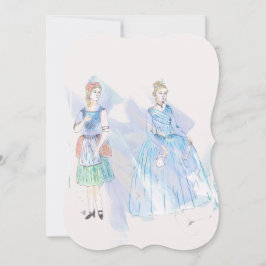 Cinderella Greeting Card Julkort