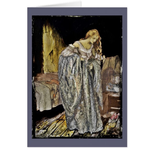 Cinderella i Attika Hälsningskort (Framsidan)