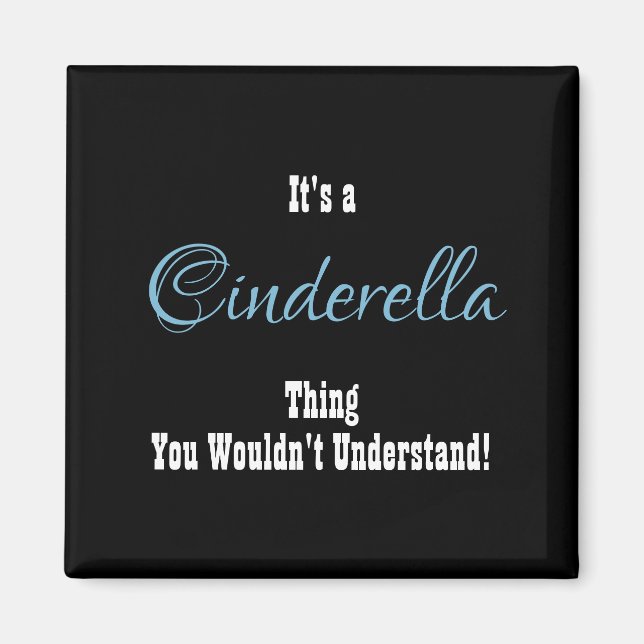 Cinderella Magnet (Framsidan)