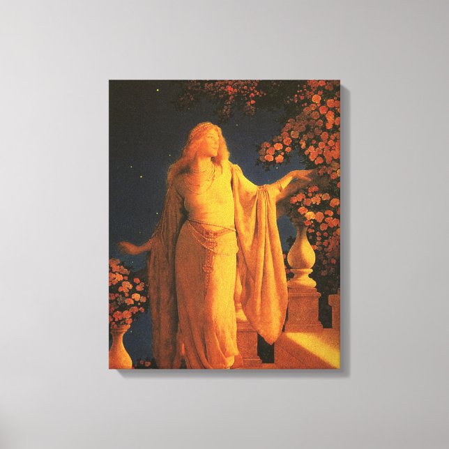 Cinderella, Maxfield Parrish Canvastryck (Framsida)