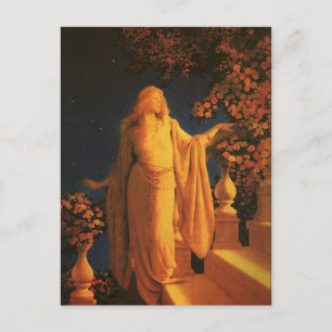 Cinderella Maxfield Parrish Fine Art Vykort
