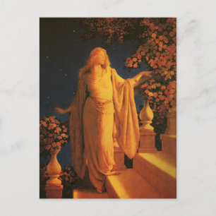 Cinderella, Maxfield Parrish Vykort
