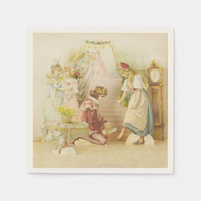 Cinderella Napkins Pappersservett (Framsidan)
