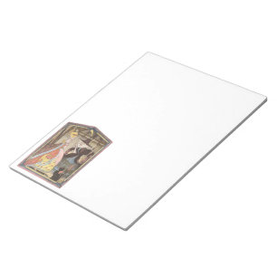 Cinderella och Fairy Godmor, Vintage Fairy Tale Anteckningsblock