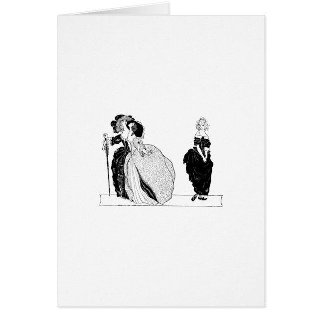 Cinderella och hennes nooty Stepsisters Hälsningskort (Framsidan)