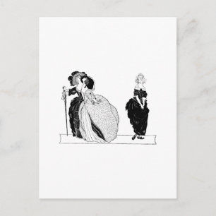 Cinderella och hennes nooty Stepsisters Vykort