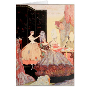 Cinderella och ondskan två en hälsningskort