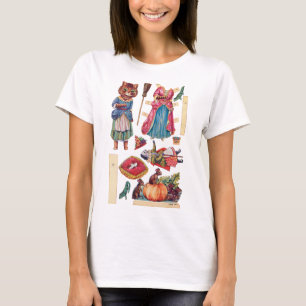 Cinderella, Papper Doll, Louis Wain T Shirt