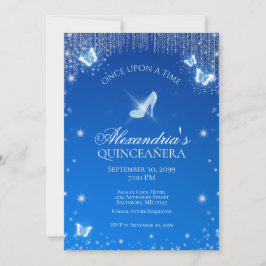 Cinderella Quinceanera Birthday-inbjudan Inbjudningar