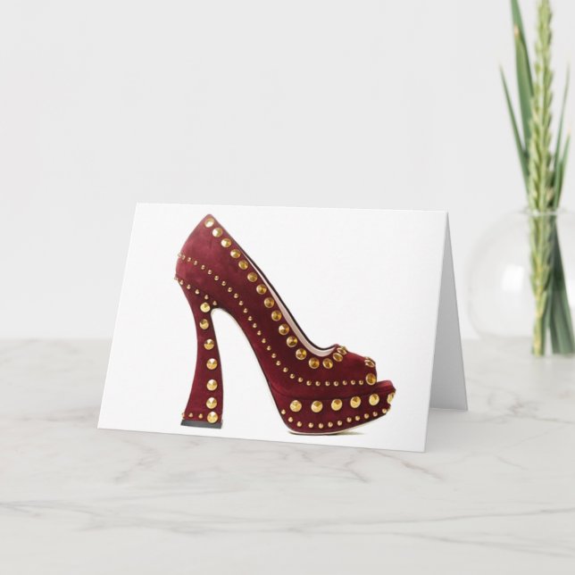Cinderella Quote Miu Red Suede Shoes Heels Kort (Framsida)