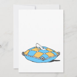 Cinderella Slipper på Teal Orange Pillow