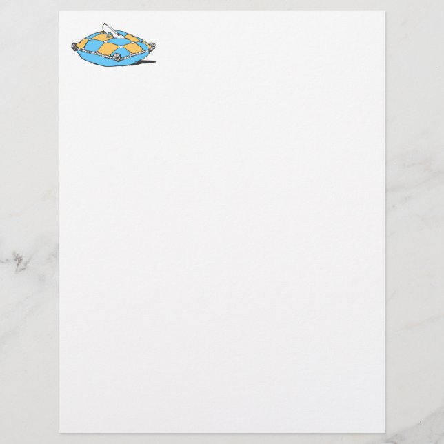 Cinderella Slipper på Teal Orange Pillow (Framsida)