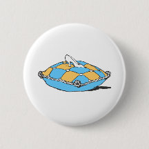 Cinderella Slipper på Teal Orange Pillow