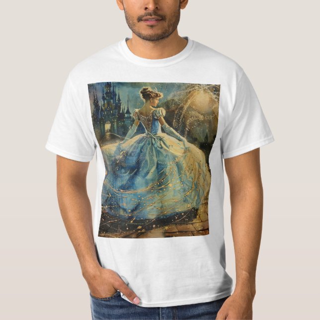 Cinderella T Shirt (Framsida)