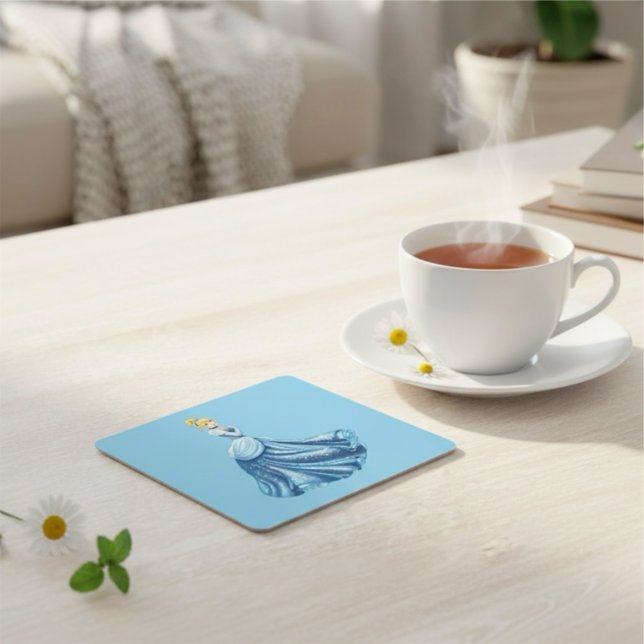 Cinderella Underlägg Papper Kvadrat (Skapare uppladdad)