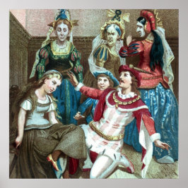 Cinderella-utskrift Poster