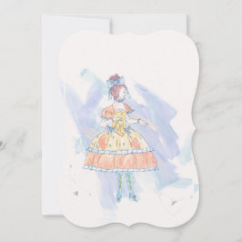 Cinderellas möss: Mona-hälsningskort Julkort