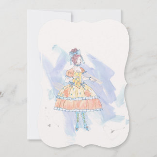 Cinderellas möss: Mona-hälsningskort Julkort