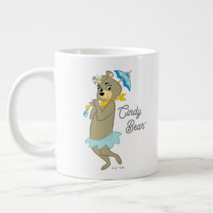 Cindy Bear Holding Parasol Jumbo Mugg