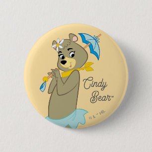 Cindy Bear Holding Parasol Knapp