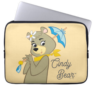 Cindy Bear Holding Parasol Laptop Fodral