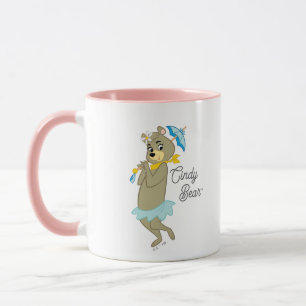 Cindy Bear Holding Parasol Mugg