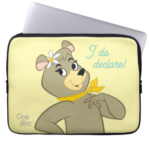 Cindy Bear Playfull Pose Laptop Fodral