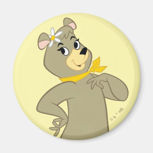 Cindy Bear Playfull Pose Magnet
