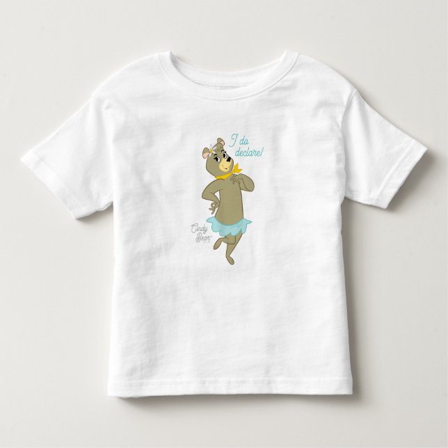 Cindy Bear Playfull Pose T Shirt (Framsida)