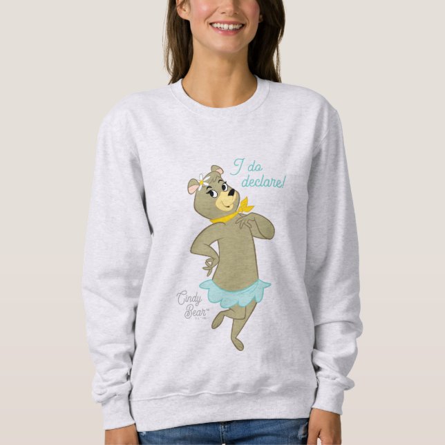 Cindy Bear Playfull Pose T Shirt (Framsida)